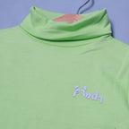 LIGHT GREEN PANDA PRINT HIGH NECK FULL SLEEVES FOR WINTERS