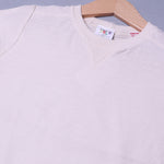 Load image into Gallery viewer, CREAM PLAIN HALF SLEEVES T-SHIRT
