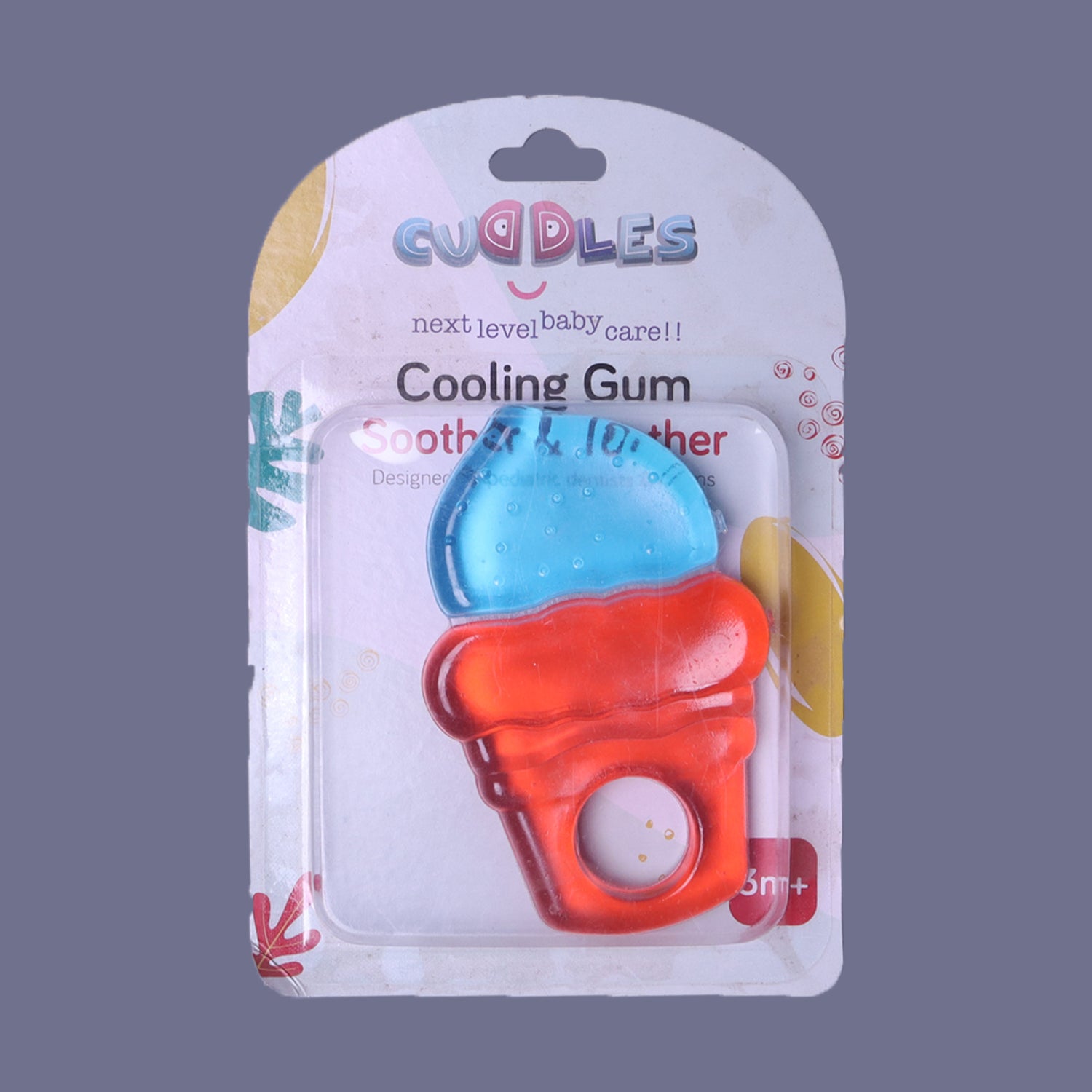 Cuddles Baby Cooling Gum & Teether – ICE-CREAM Main image