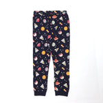 Load image into Gallery viewer, NEW NAVY BLUE PLANETS &amp; UFO PRINTED PAJAMA TIGHT

