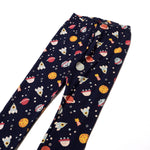 Load image into Gallery viewer, NEW NAVY BLUE PLANETS &amp; UFO PRINTED PAJAMA TIGHT
