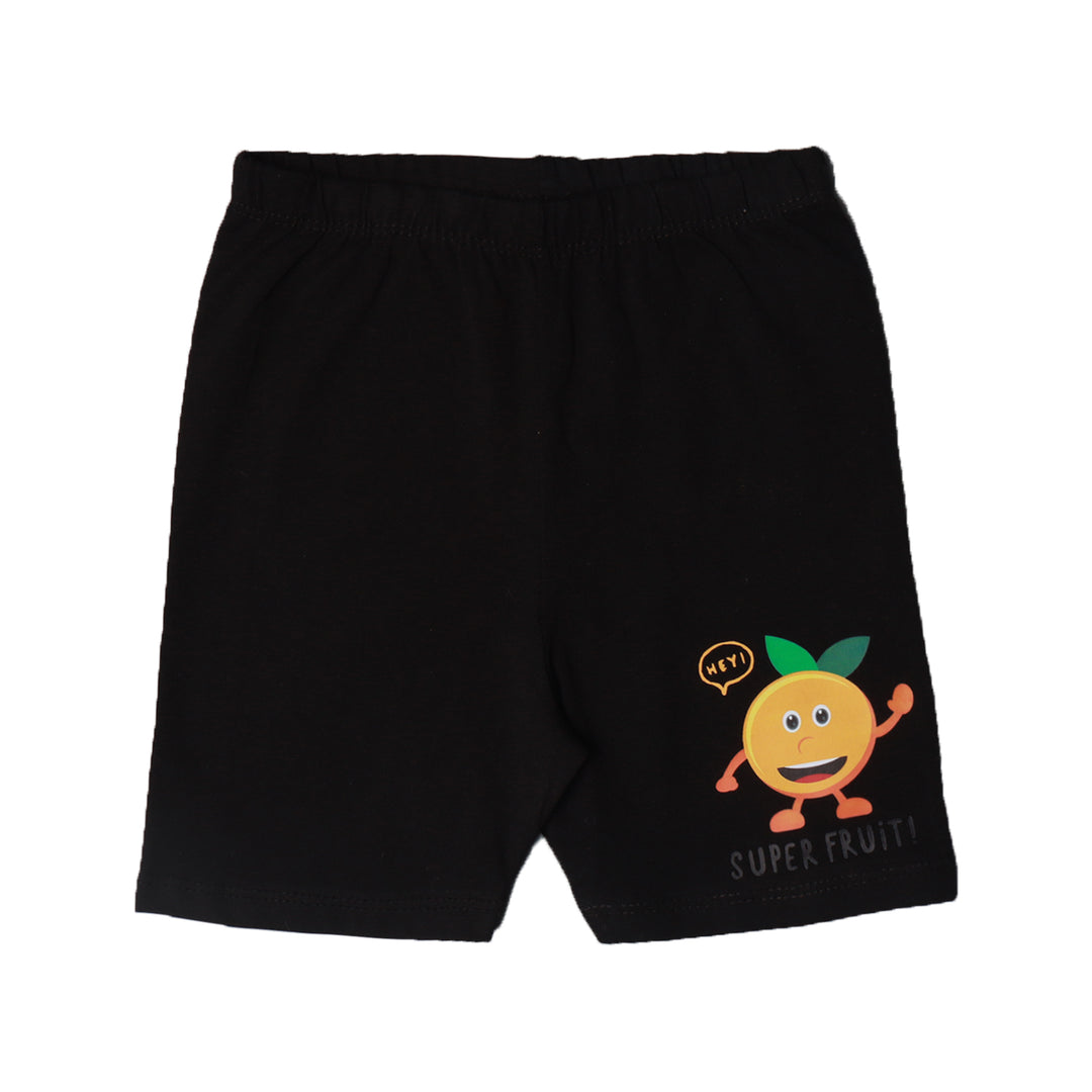 KIDS PLAY SHORT BLACK ORANGE - WONDER NATION