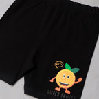 KIDS PLAY SHORT BLACK ORANGE - WONDER NATION