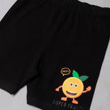 KIDS PLAY SHORT BLACK ORANGE - WONDER NATION