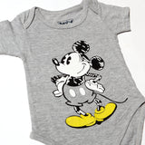 HAZEL GREY MICKEY MOUSE PRINTED ROMPER