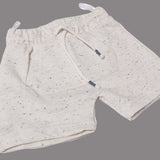 WHITE WITH DOTS & POCKET SHORT FOR BOYS