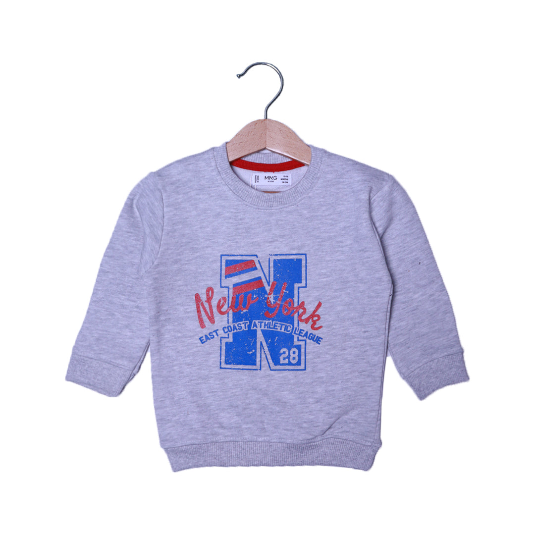 HAZEL GREY NEW YORK 28 PRINT FLEECE FABRIC SWEATSHIRT Secondary image