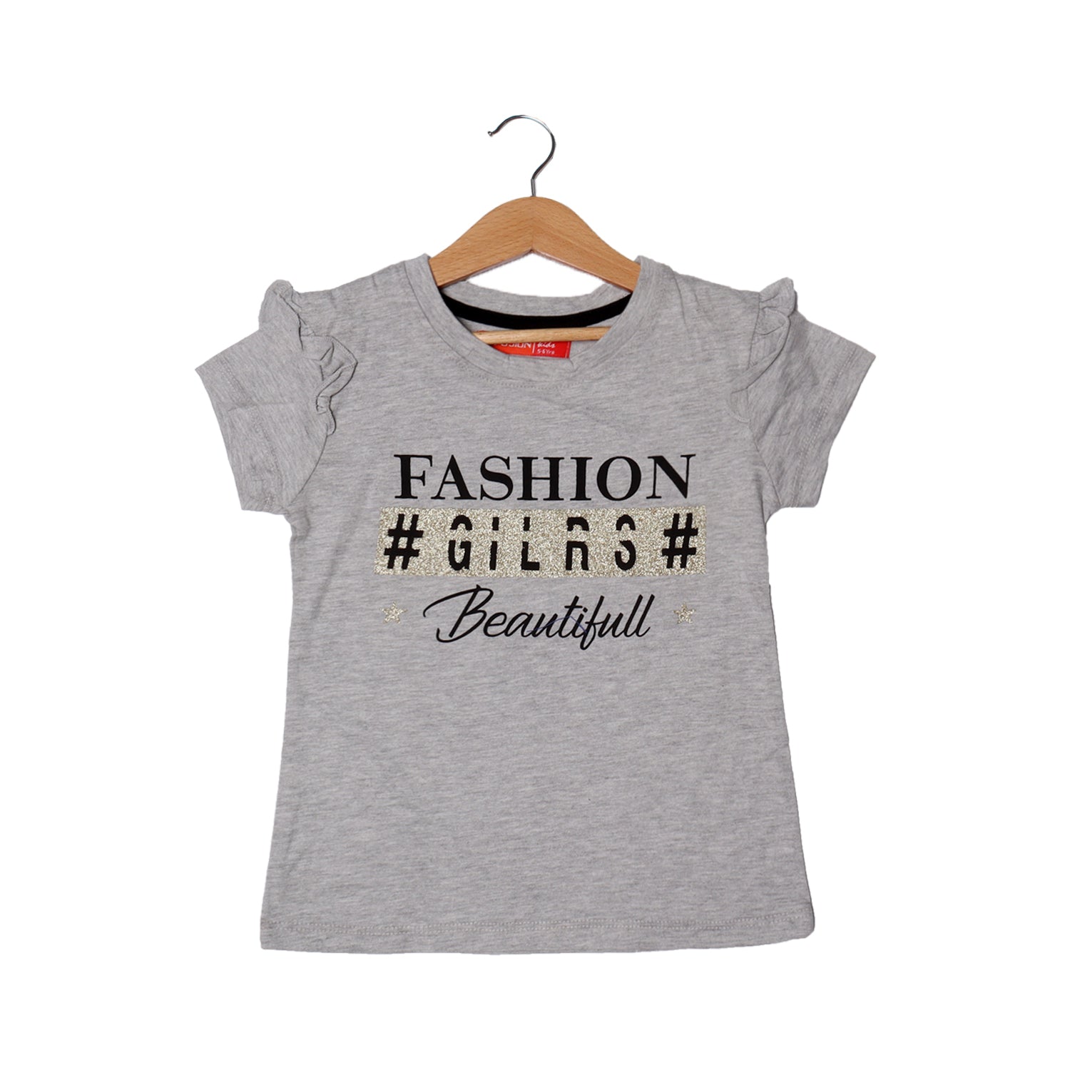 HAZEL GREY FASHION GIRLS BEAUTIFULL PRINTED T-SHIRT FOR GIRLS Secondary image