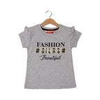 HAZEL GREY FASHION GIRLS BEAUTIFULL PRINTED T-SHIRT FOR GIRLS