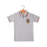 HAZEL GREY CHAMPION 98 PRINTED POLO T-SHIRT