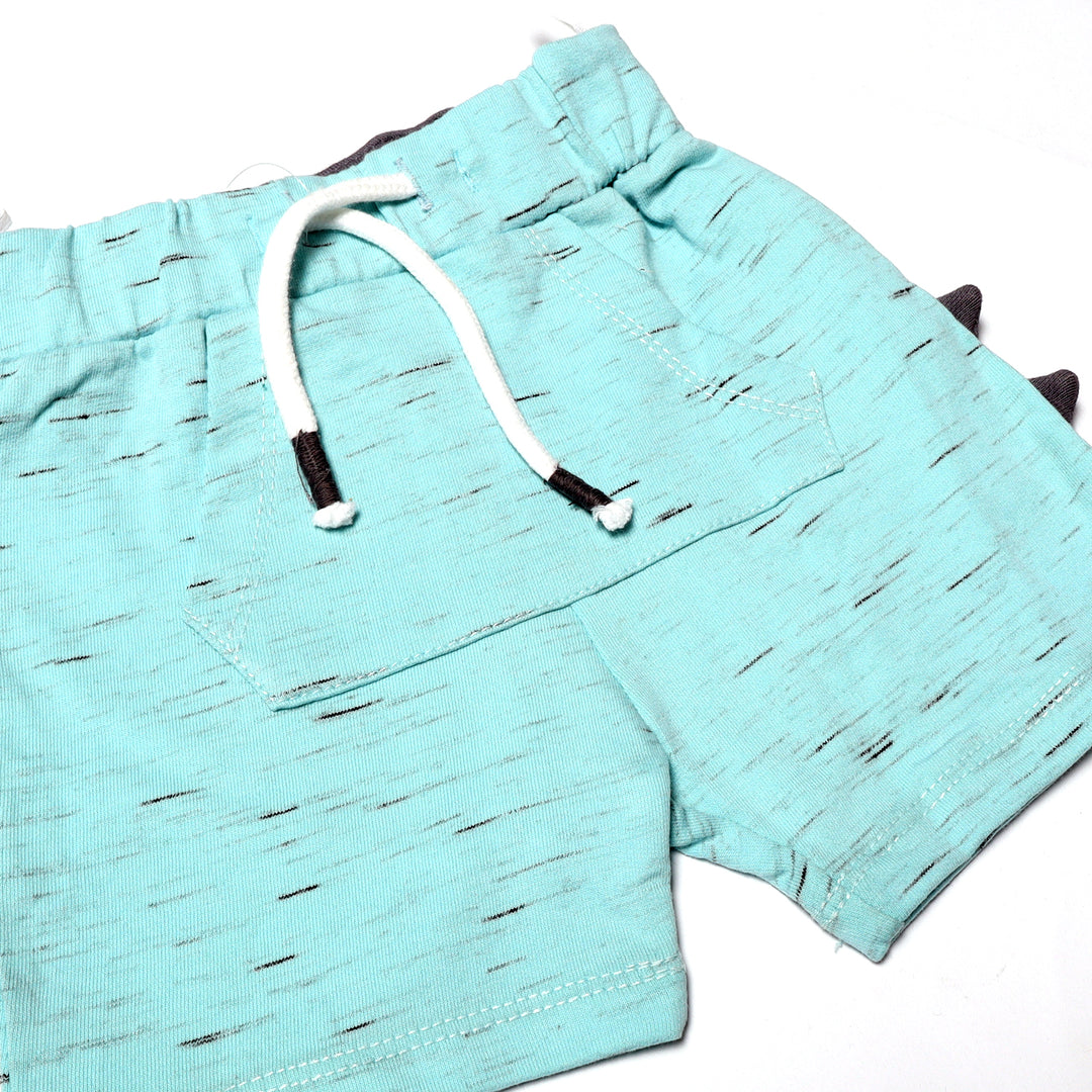 SKY BLUE & POCKET SHORT FOR BOYS