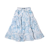 NEW LONG SKY BLUE WITH FRIL SKIRT FOR GIRLS