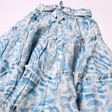NEW LONG SKY BLUE WITH FRIL SKIRT FOR GIRLS