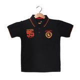 WHITE POLO "95 BULL" PRINTED HALF SLEEVES T-SHIRT