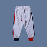 BLUE & GREY WITH GREY TROUSER TERRY FABRIC WINTERS SUIT