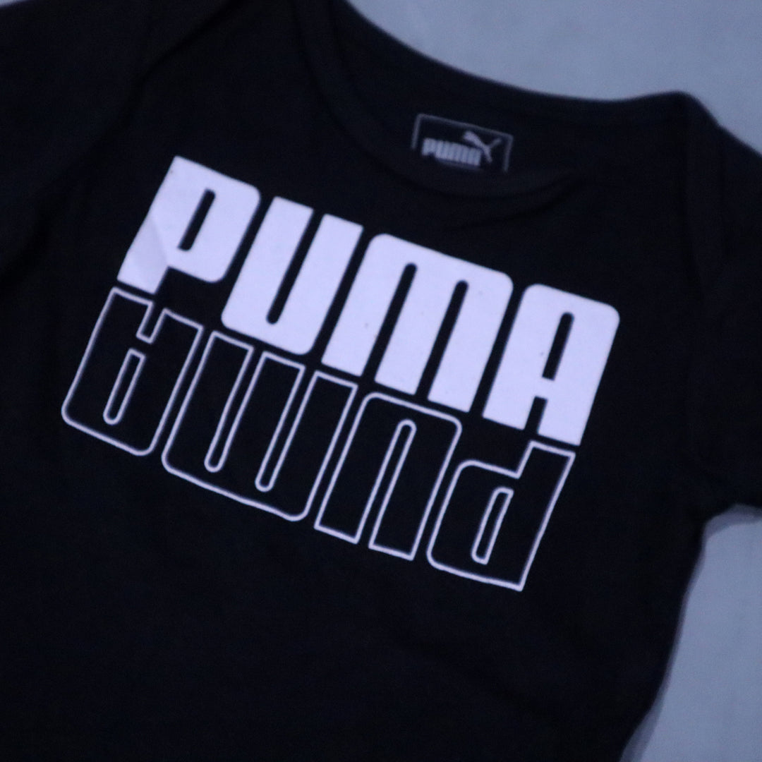 BLACK PUMA PRINTED ROMPER FOR SUMMERS