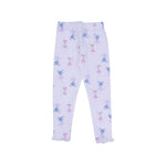 Load image into Gallery viewer, LIGHT PINK WITH RABBIT PRINT DROP NIDDLE RIBBED FABRIC SUIT FOR GIRLS MID SEASON
