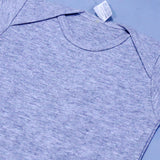 HAZEL GREY PLAIN HALF BODY HALF SLEEVES ROMPER