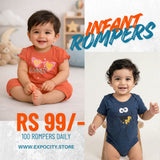 Infant Romper Just in 99/- ( 1 Order 1 Romper )