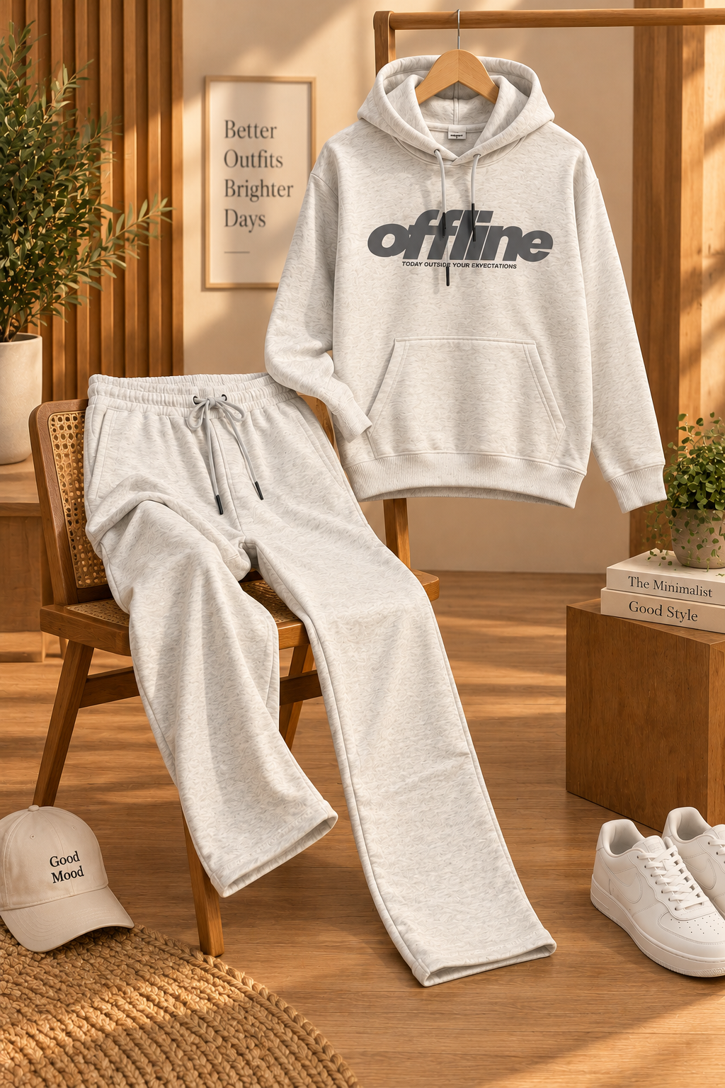 Offline Warm Weave Fabric Suit