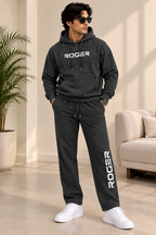 Charcoal Warm Weave Fabric Suit