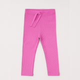 Lilac Ribbed Pajama Trouser