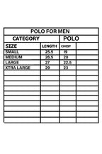 Green With Navy Blue Stripes Polo For Men