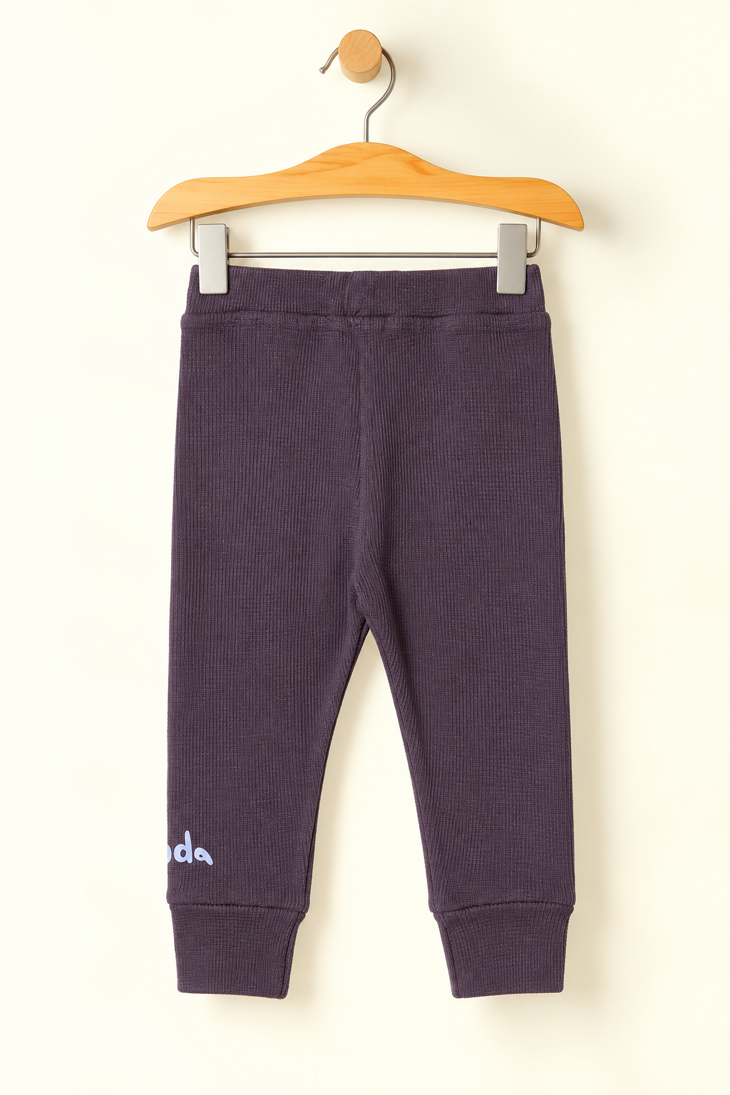 CHOCLATE BROWN PANDA PRINTED THERMAL TROUSER PAJAMA