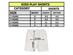 Load image into Gallery viewer, KIDS PLAY SHORT BLACK ORANGE - WONDER NATION
