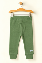 LIGHT GREEN PANDA PRINTED THERMAL TROUSER PAJAMA