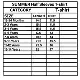 Blue Ultraman Printed Half Sleeves T-Shirt For Boys