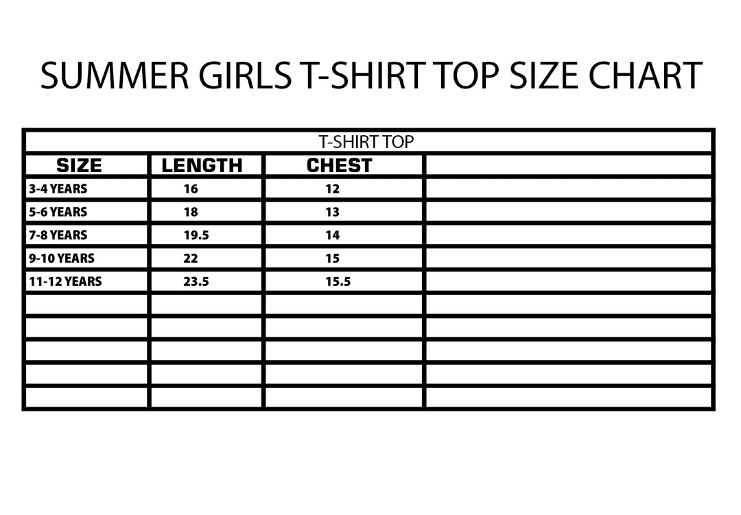WHITE "WE LOVE DAISIES" T-SHIRT TOP FOR GIRLS