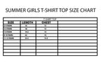 MUSTARD "BUTTERFLY & HAPPY" T-SHIRT TOP FOR GIRLS