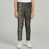 NEW BLACK LEOPARD PRINTED TIGHTS FOR GIRLS