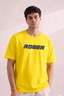 Yellow Roger Print T-Shirt For Men