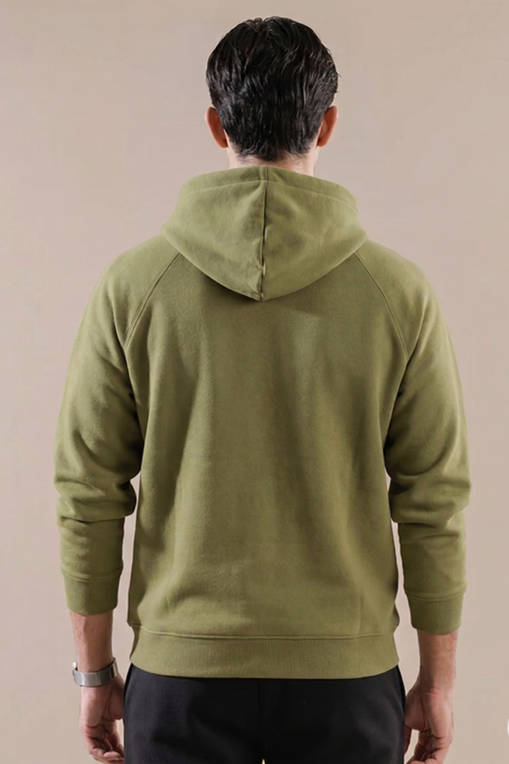 Bench Light Green Hoodie For Mens