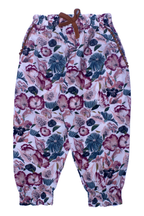 NEW WHITE WITH PINK & GREEN BIG FLOWERS PRINTED COTTON PAJAMA