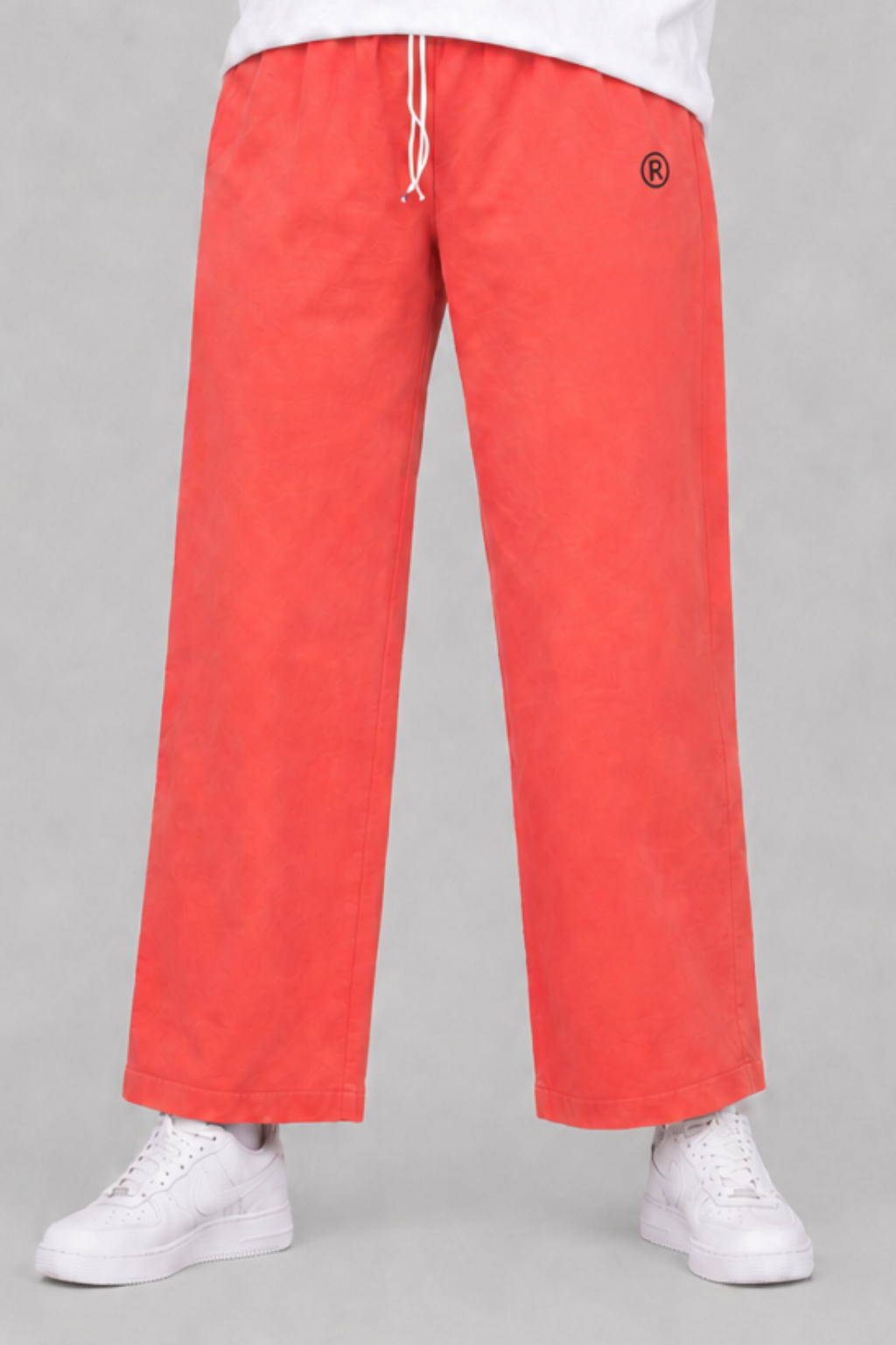 Pink "R" Jersy Fabric Pajama