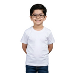 WHITE PLAIN HALF SLEEVES T-SHIRT FOR SUMMERS