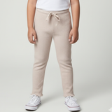 PEACH WITH KNOT THERMAL FABRIC BOTTOM FRIL PLAIN PAJAMA TROUSER