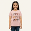 NEW PINK HORSE PRINTED HALF SLEEVES T-SHIRT