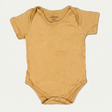 LIGHT BROWN BASIC PLAIN ROMPER FOR SUMMERS