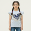 OFF WHITE NEVER STOP DAY DREAMING PRINTED T-SHIRT FOR GIRLS