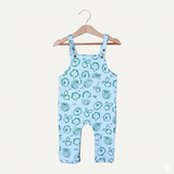 TOURQUISE VEGETABLES PRINTED COTTON TERRY FABRIC DUNAGREE