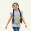 HAZEL GREY PINEAPPLE PRINTED T-SHIRT FOR GIRLS