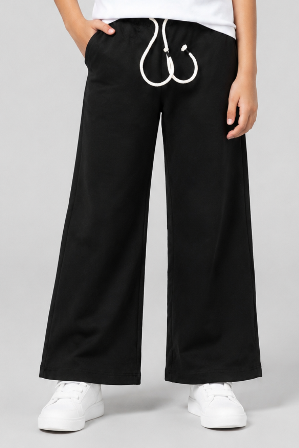 Black Plain Jersy Fabric Pajama