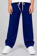 Navy Blue Plain Jersy Fabric Pajama