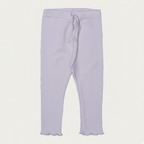 ASH GREY WITH KNOT THERMAL FABRIC BOTTOM FRIL PLAIN PAJAMA TROUSER