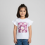 WHITE "WE LOVE DAISIES" T-SHIRT TOP FOR GIRLS