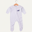 SKY BLUE "BABY SHARK DOO DOO" PRINT FULL BODY FULL SLEEVES ROMPERS